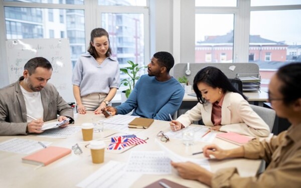 Inglés Gestión Comercial Parte 2 Dirigido a<br><br> Profesionales del área de ventas, gestión de la información y comunicación.<br><br> Descripción<br><br> Con este contenido de curso profesional, el alumnado aprenderá a resolver de forma correcta y fluida las labores de gestión administrativa de las relaciones comerciales/empresariales en lengua inglesa, desarrollando los procesos de comprensión y expresión oral y escrita generados por esa actividad.<br><br> COMPETENCIAS<br><br> 1.Iniciativa y disposición activa a la utilización de la lengua extranjera.<br> 2.Fomento de la creatividad para utilizar mensajes y expresiones previamente aprendidas en diferentes situaciones de comunicación.<br> 3.Actitud positiva hacia la interpretación de indicios y mensajes implícitos en la comunicación.<br> 4.Concienciación de la necesidad de contar con competencia lingüística en inglés para identificar objetivos internacionales y realizar transacciones comerciales en la empresa actual.<br> 5.Interés y gusto por la corrección formal en el lenguaje para que la comunicación recoja con fidelidad las intenciones de los interlocutores.<br> 6.Concienciación de la importancia de comunicarse oralmente con fluidez y espontaneidad con agentes, clientes y / o proveedores internacionales en situaciones de comunicación internacional o distancia, interactuando para favorecer la relación con el cliente y la ejecución de operaciones.<br> 7.Desarrollo de una actitud positiva hacía la internacionalización y la gestión de sus procedimientos, entendiendo sus riesgos y la operativa.<br> 8.Adquisición y desarrollo de las habilidades de inteligencia emocional para gestionar de manera eficiente las reclamaciones e incidencias de los clientes y dar con soluciones que satisfagan al cliente.<br><br> CRITERIOS DE EVALUACIÓN (Objetivos)<br><br> 1.Atender al cliente inglés.<br> 2.Expresar interés, sorpresa, negación, confirmación, e indignación.<br> 3.Expresar opiniones, de forma oral y escrita.<br> 4.Utilizar correctamente frases de cortesía, de acuerdo, y desacuerdo.<br> 5.Realizar y aceptar sugerencias.<br> Propuesta y aceptación de consejos.<br> 6.Mantener una conversación de forma fluida y correcta.<br> 7.Tomar y anotar de recados telefónicos.<br> 8.Grabar un mensaje en el buzón de voz/contestador.<br> 9.Interpretación de mensajes en inglés dejados en el buzón de voz/contestador.<br> 10.Resolver una reclamación de un/a cliente utilizando las estructuras adecuadas para informarse, interpretando la información recibida y dando respuesta a la reclamación.<br> 11.Presentar productos y servicios en inglés.<br> 12.Interpretar pedidos de compra y facturas en inglés.<br> 13.Traducir emails, cartas y/o faxes en inglés 14.Redactar cartas y/o correos en inglés a partir de distintos mensajes comerciales elaborados en español.<br> 15.Tomar notas en inglés, confeccionar del acta y orden del día en una reunión de trabajo.<br> 16.Traducir al inglés catálogos de productos o de partes del mismo.<br> 17.Incorporar datos a bases de datos en inglés.